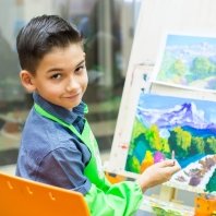 "Изображуля", детская изостудия в ТЦ "Жемчужная Плаза", СПб