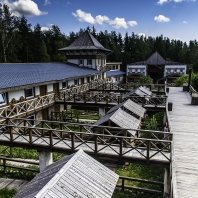 "Кирочное", загородный комплекс с бассейном в Семиозерье, Ленинградская область