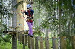 King Kong Park, "Кинг Конг Парк", веревочный парк в Ильичево, Ленинградская область
