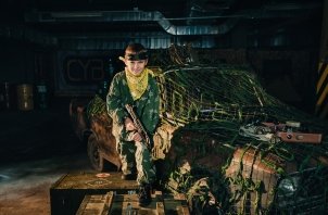 "КиберФокс", лазертаг-площадка в ТРК "Питерлэнд", СПб