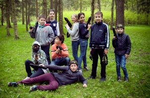 "Турбомишки", лазертаг для детей от 6 лет и взрослых в СПб