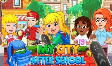 "My City: после школы", интерактивное развивающее игровое мобильное приложение для детей 6-12 лет на Android
