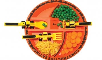Constructive Eating, развивающая посуда для детей от 1 года