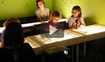 Песочная анимация на день рождения ребёнка в СПб: праздник в студии рисования песком SandLand
