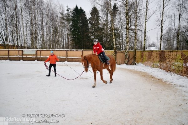 "Тураева дача", семейный конный клуб на Приозерском шоссе, СПб