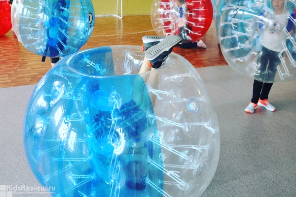 "Кругляши", бампербол-клуб, футбол в мягких шарах для детей от 8 лет в Невском районе, СПб
