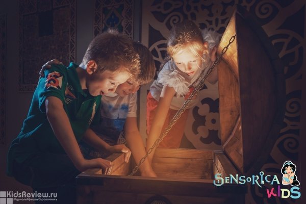 Sensorica, "Сенсорика", квесты в реальности для детей от 5 лет и взрослых в центре СПб