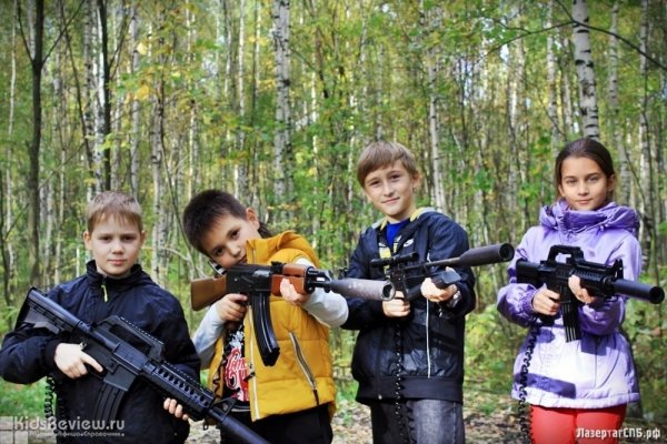 ЛазерСтрайк СПб, лазертаг для детей от 7 лет, заказ лазертага в СПб