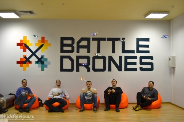 Battle Drones, "Битва дронов", бои на квадрокоптерах, игровая площадка для детей от 5 лет в ТЦ "Миллер" на Комендантском, СПб