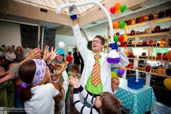 Крио шоу, детские праздники в научном стиле в Санкт-Петербурге