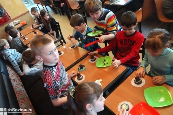 "Шоколадные мастер-классы" для детей и родителей в ресторанах SubWay, СПб