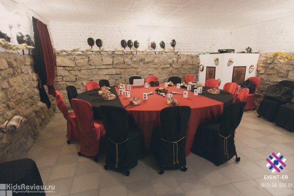 Red and Black, "Красное и Черное", клуб интеллектуальных игр, праздники в стиле "Мафия" для детей от 10 и взрослых на Савушкина, СПб