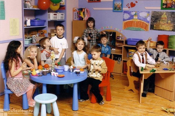 "Взмах Юг", частный детский сад, колледж европейских языков на Ленинском проспекте, СПб 