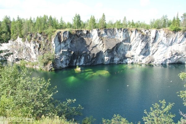 Рускеала, горный парк в Карелии