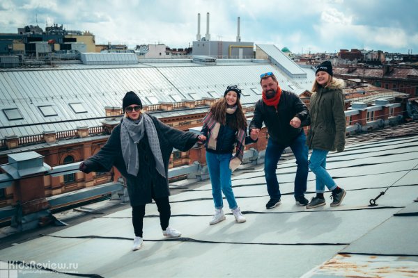 Inroof.ru, организация экскурсий по крышам СПб