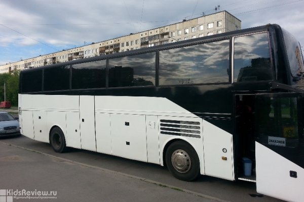 "Милани", аренда автобусов, перевозки детей в СПб