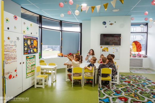 "PreSchool 5 звёзд", частный английский детский сад для детей от 1 до 7 лет в Калининском районе СПб