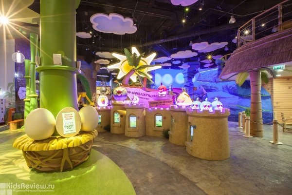 Angry Birds Activity Park, "Энгри Бердз Активити Парк", парк активного отдыха для детей и взрослых в ТРЦ "Европолис", СПб