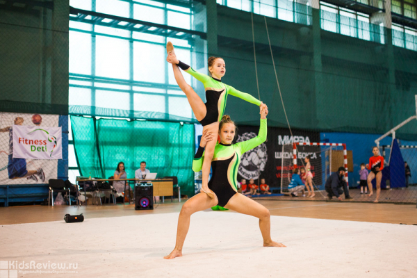 FD на Ириновском, спортивная школа, занятия по художественной гимнастике и спортивной акробатике для детей 3-14 лет, 