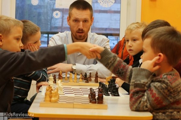 "Фишка" в Мурино, шахматный клуб для детей 4-12 лет, СПб