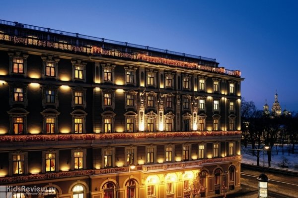 "Гранд Отель Европа", Grand Hotel Europe, гостиница в центре в Петербурге 