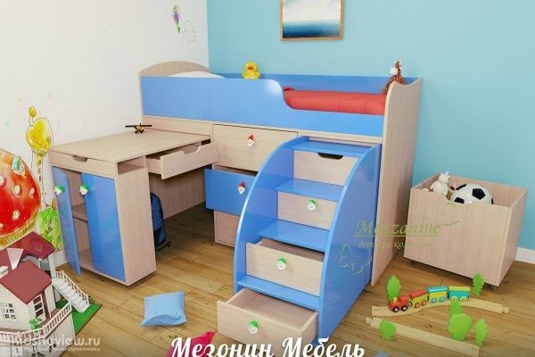 "Мезонин Мебель", фабрика детской мебели в Санкт-Петербурге