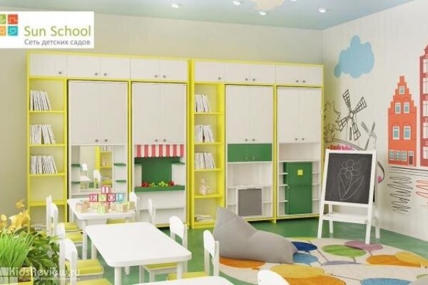 Sun School, "Сан Скул", частный английский детский сад на Васильевском острове, СПб