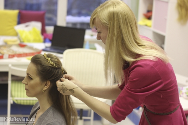 "Пион Studio", студия красоты, плетение кос девочкам в Санкт-Петербурге, Московская