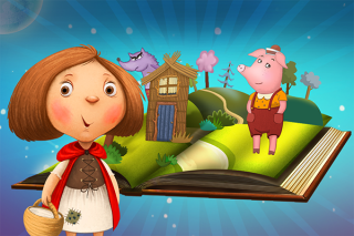 “Сказки волшебного леса!”, приложение для iOS и Android, сказки с объемными картинками для детей 2-8 лет