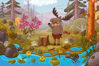 Приложение Forestry для iPhone и iPad: добрая развивающая игра про лес для детей 5 лет и младше, обзор