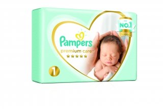Подгузники Pampers Premium Care для новорожденных, самые мягкие среди продуктов бренда